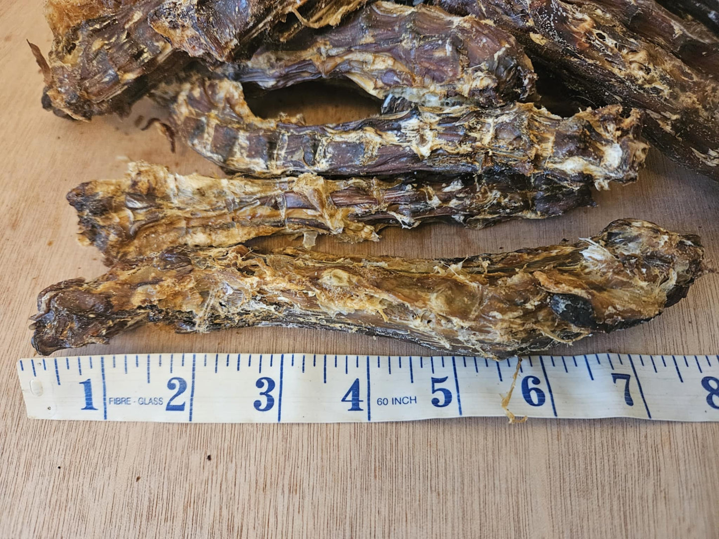 Natural Dried Duck Necks Dog Treat Chew