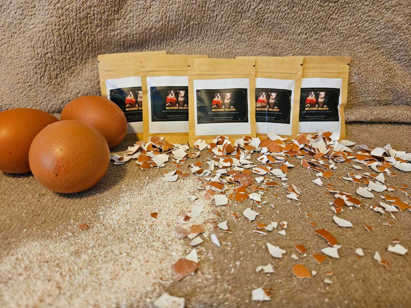 Natural Membrane Eggshell Powder Topper