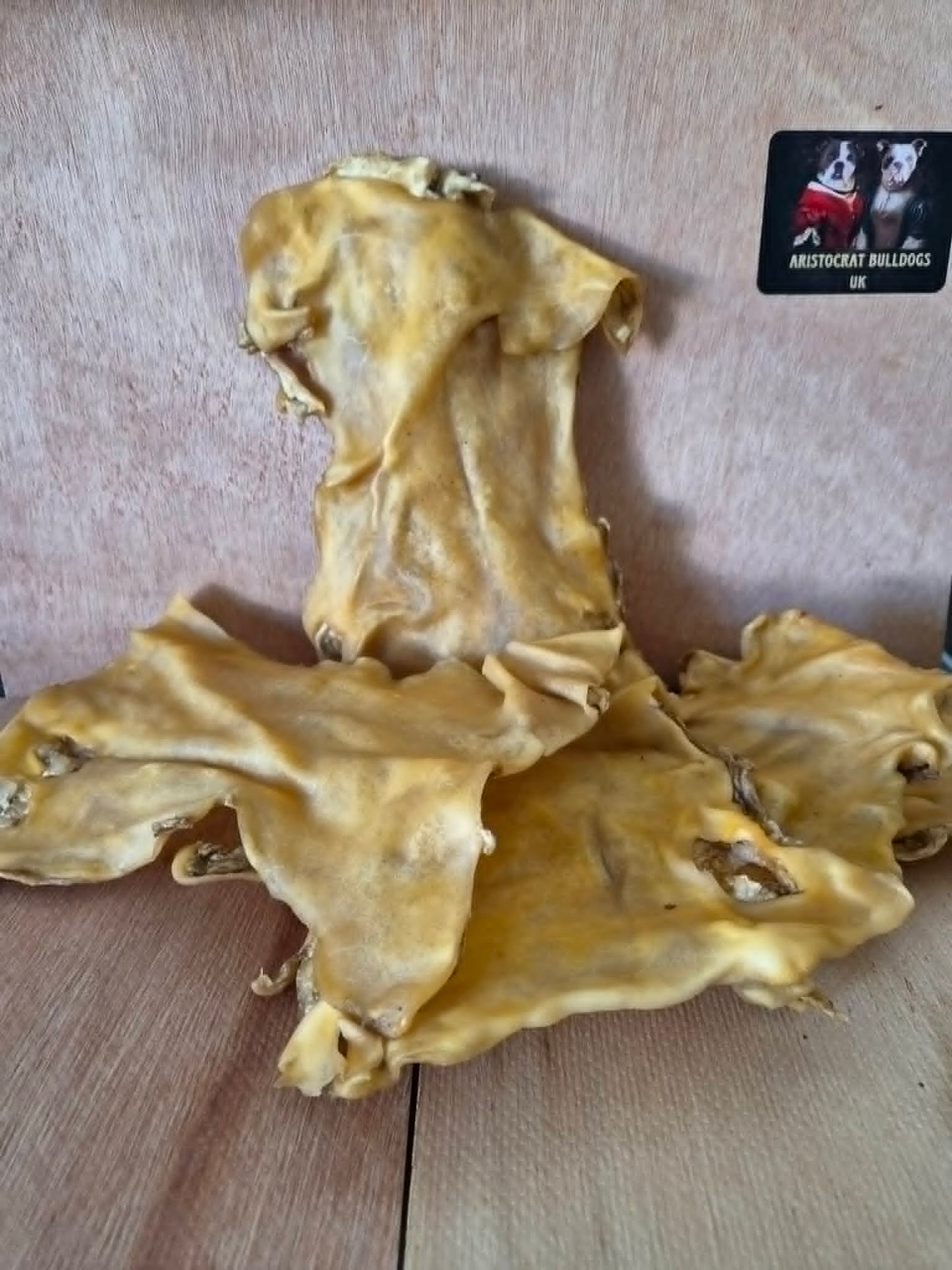 Beef Skin Plates Natural Dog Treats Chew