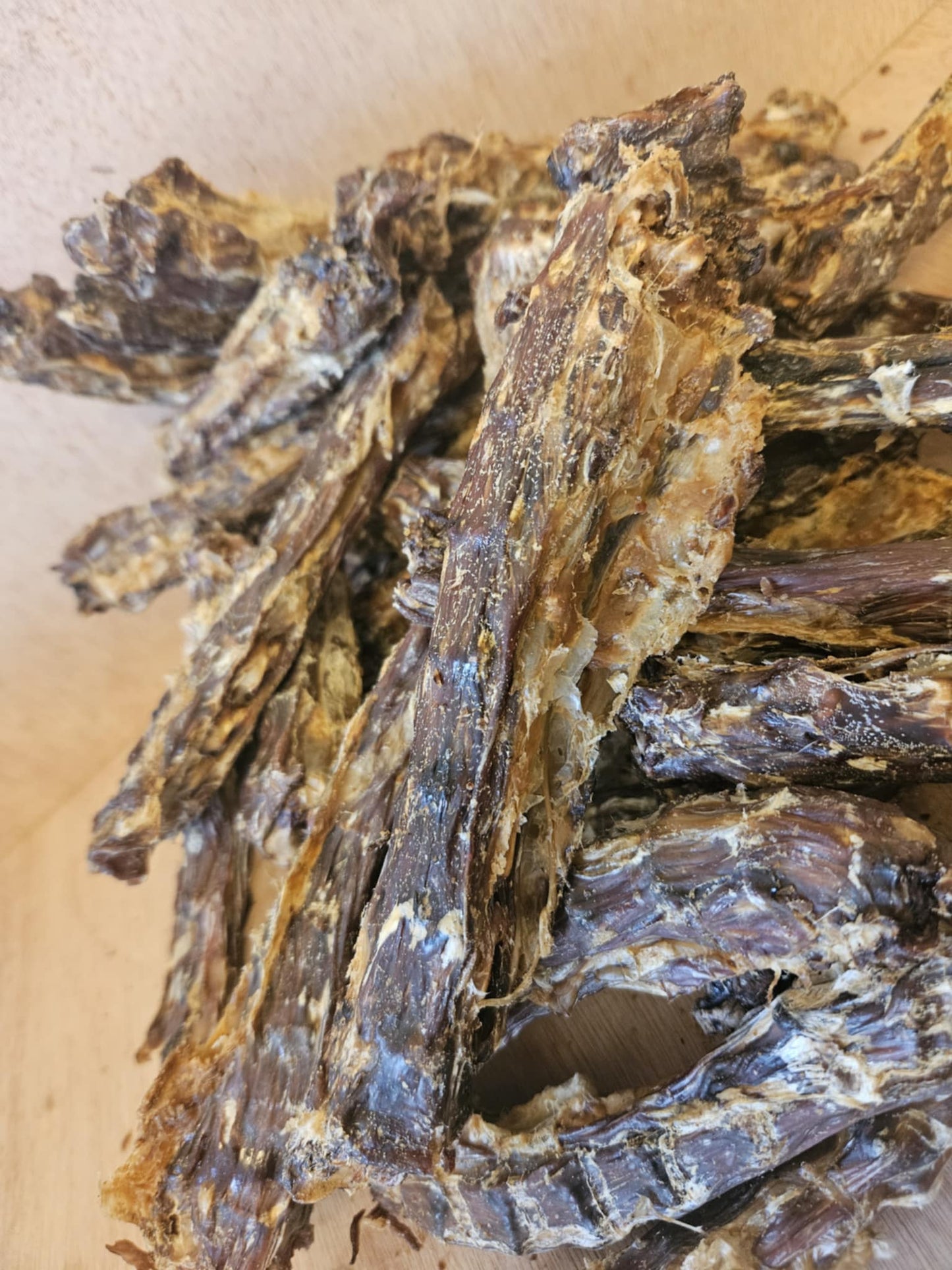 Natural Dried Duck Necks Dog Treat Chew