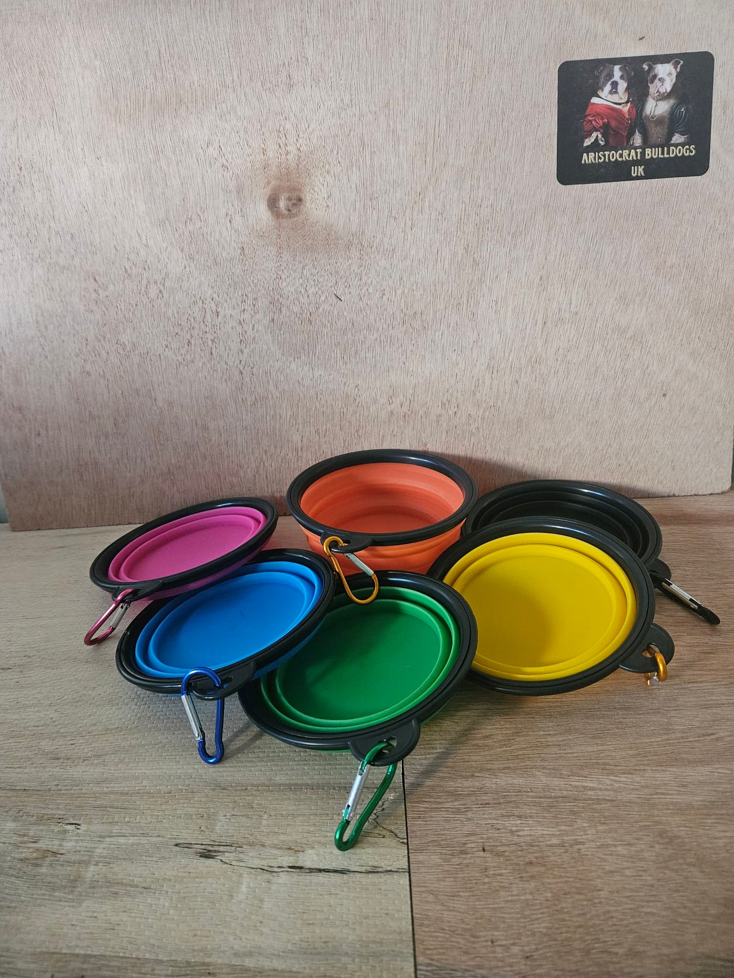 Collapsible Travel Dog Bowls