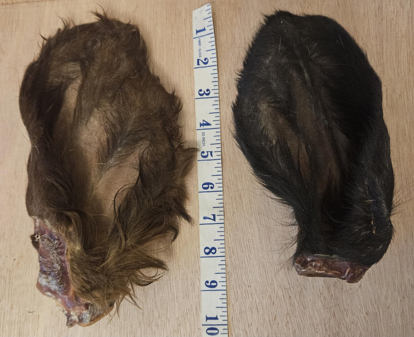 Natural Beef Ears With Fur Dog Treat