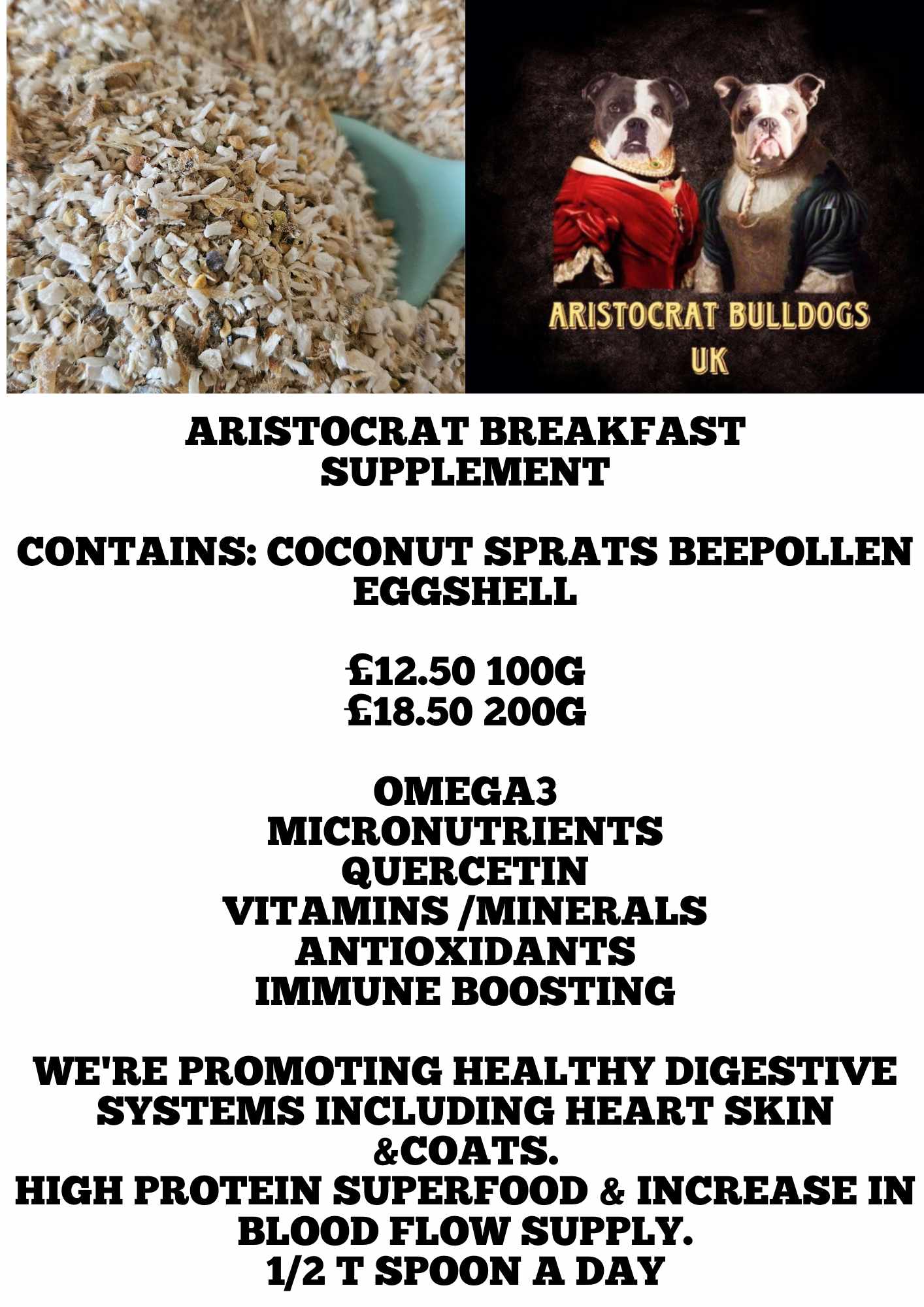 Organic Protein Packed Supplement Topper