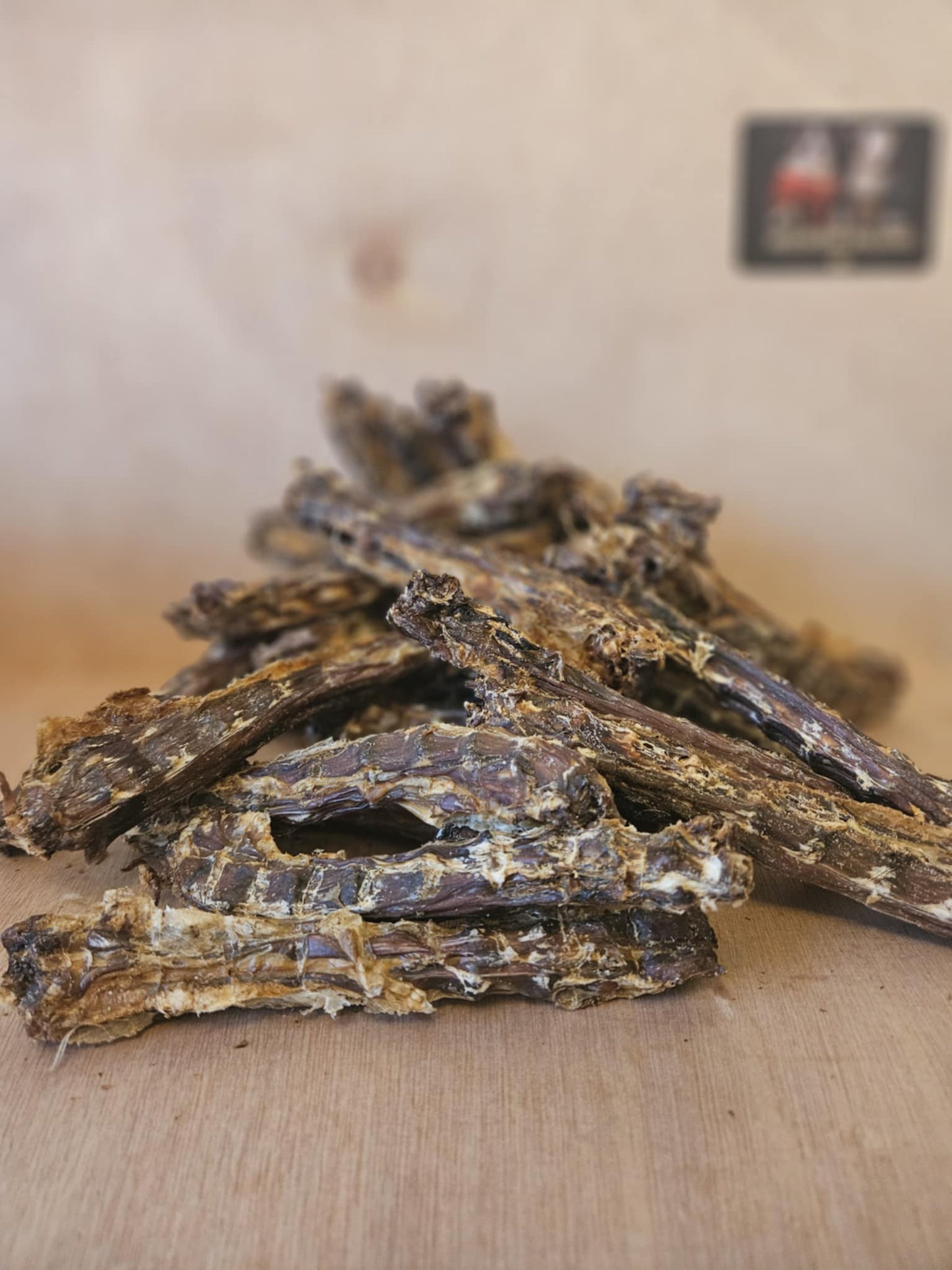 Natural Dried Duck Necks Dog Treat Chew