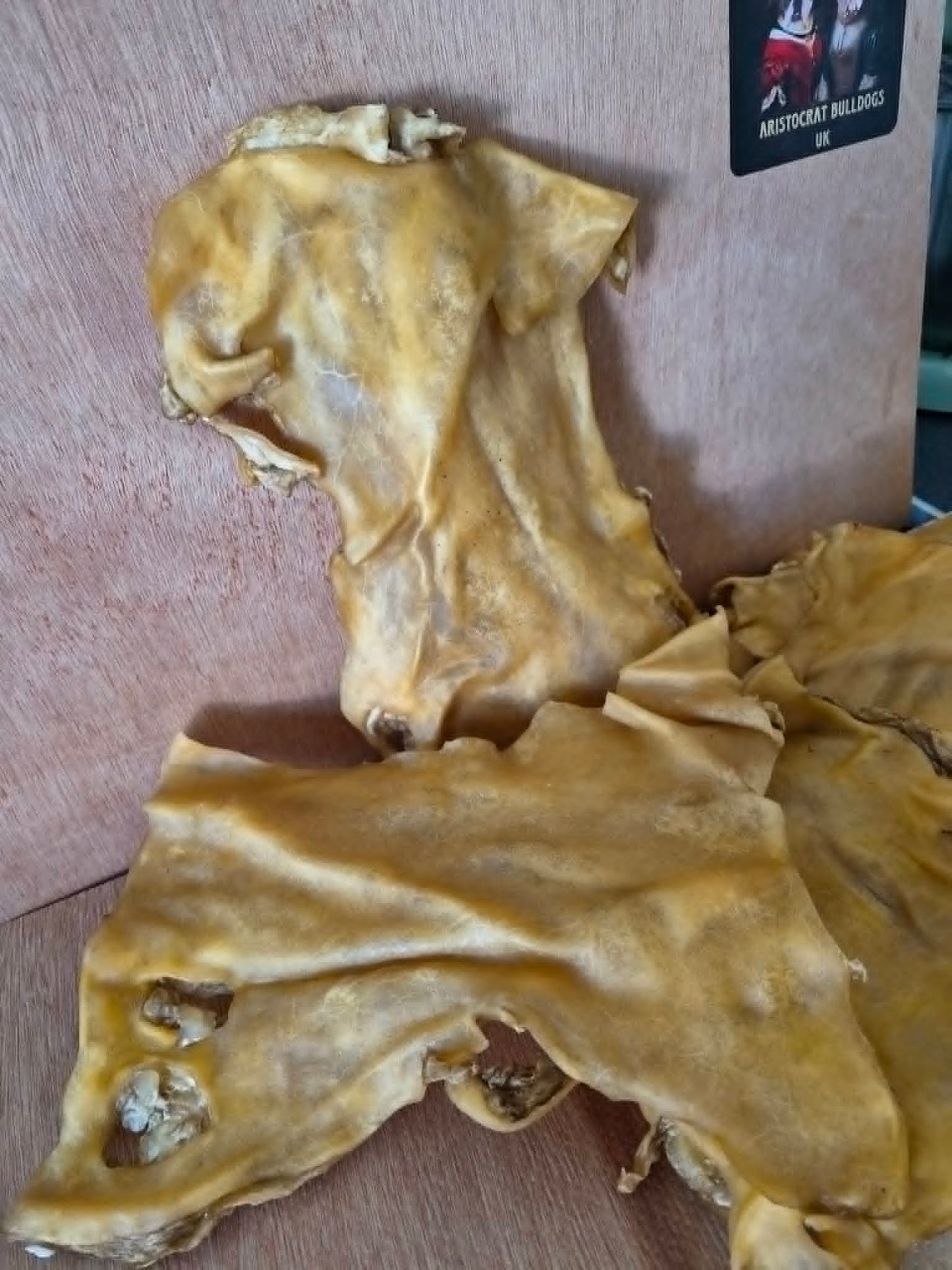 Beef Skin Plates Natural Dog Treats Chew