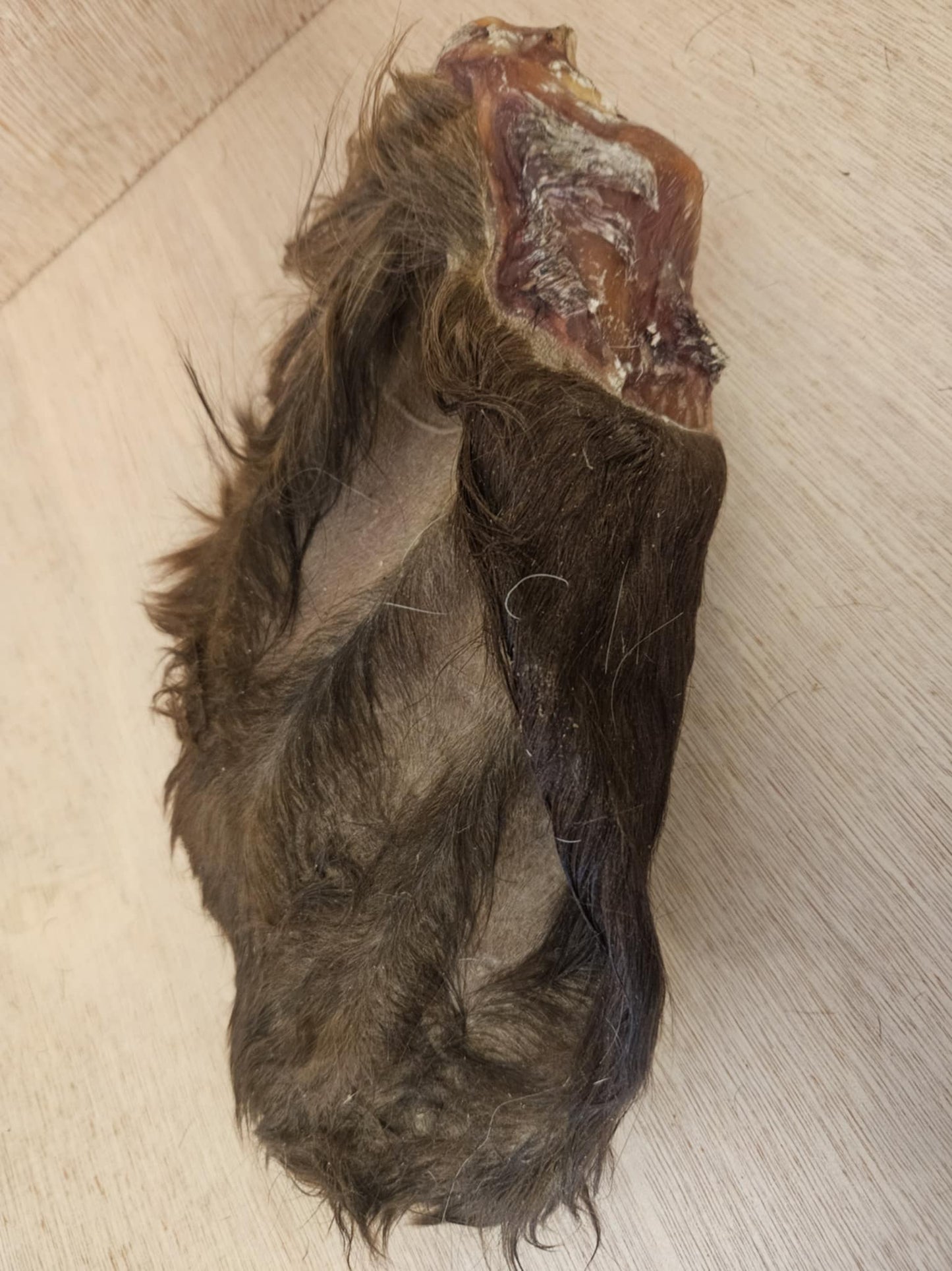 Natural Beef Ears With Fur Dog Treat