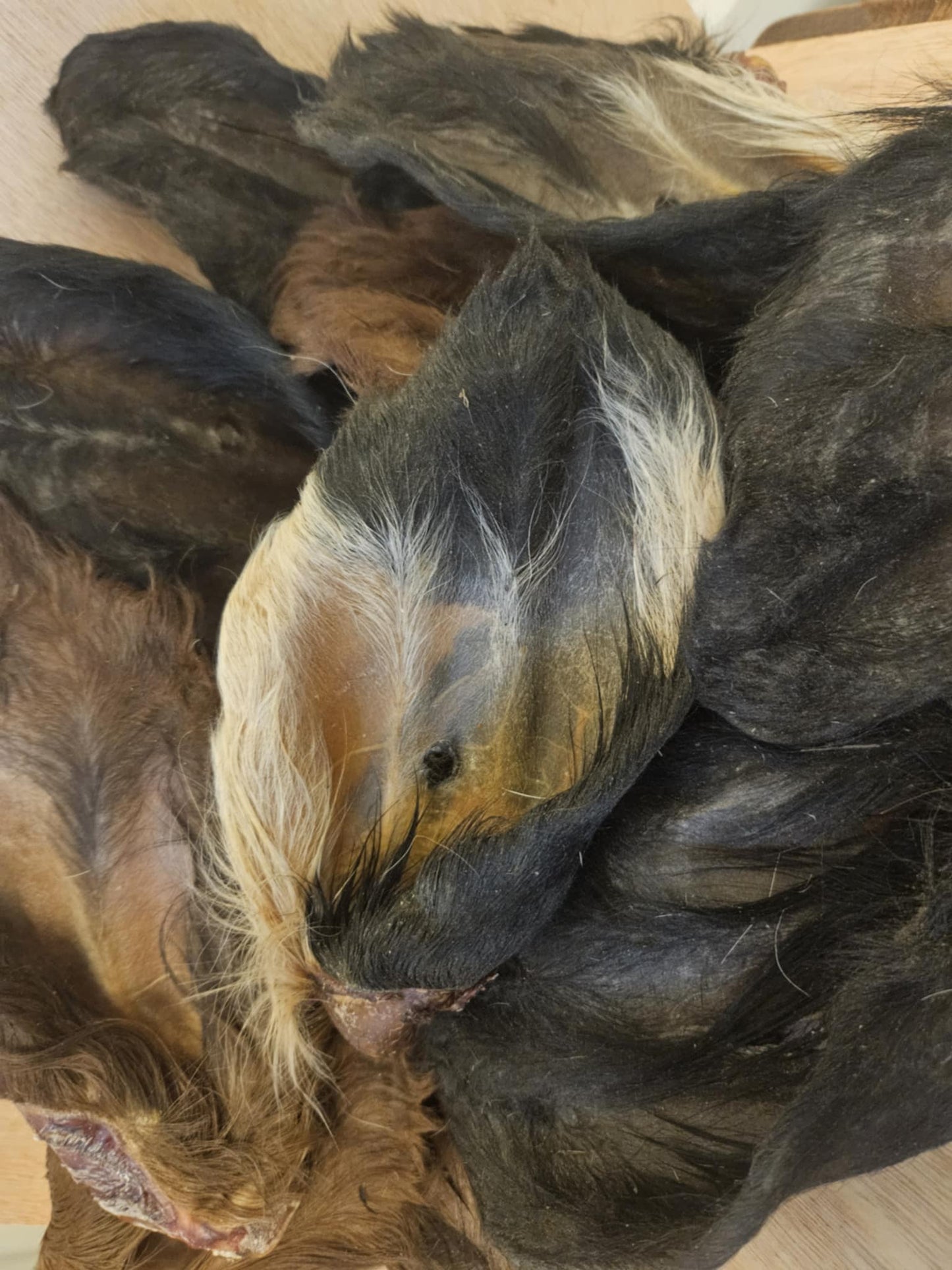 Natural Beef Ears With Fur Dog Treat