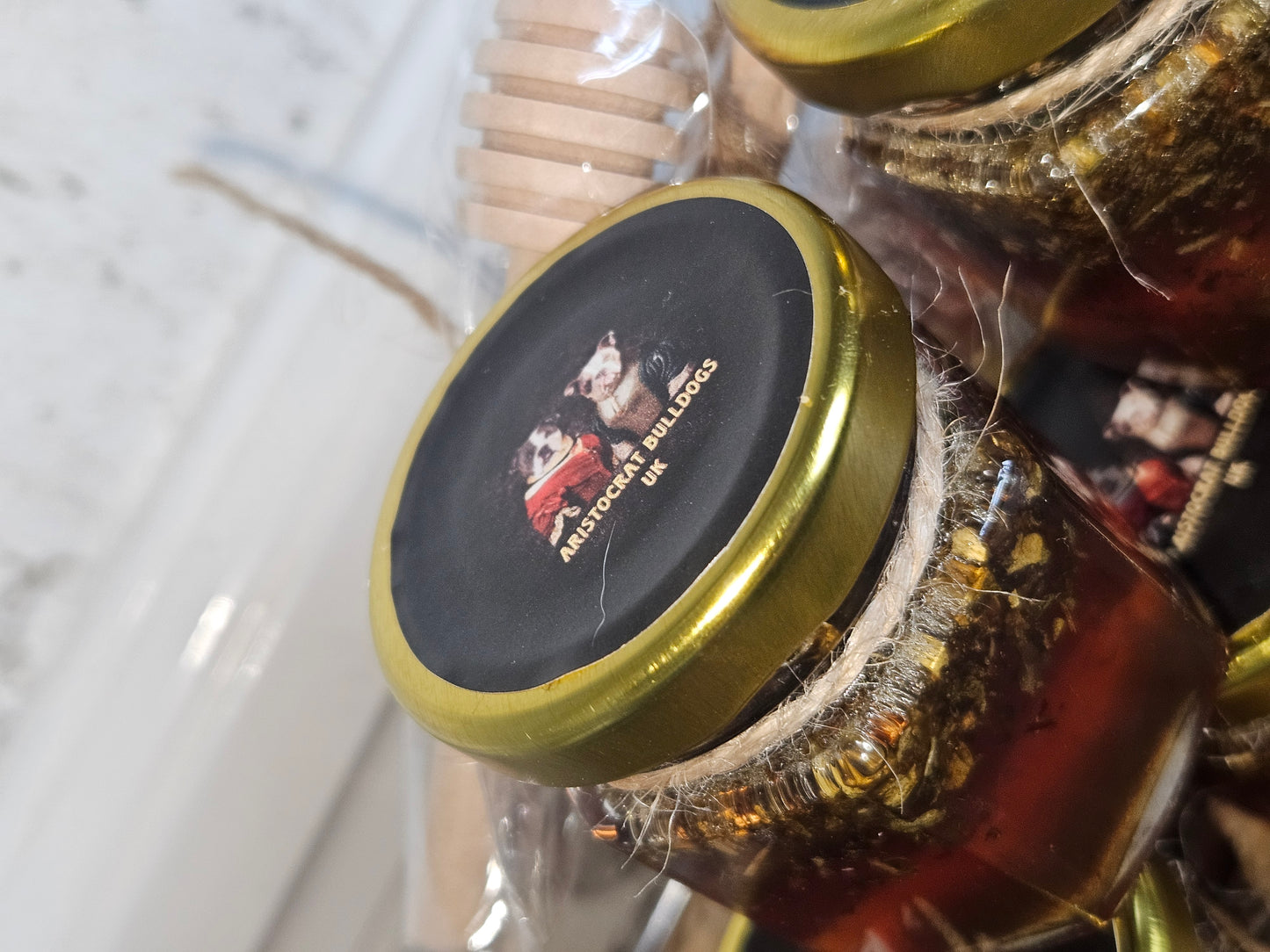 Organic basil Infused natural honey